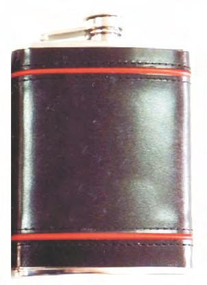 Flask 806 H (BL) 6oz. Leather P. Flask 806 HD2 (BR) 6oz.