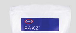 διηθητικό χαρτί Το μπλε χρώμα του υγρού που προκύπτει από την διήθηση του Pakz από το νερό διασφαλίζει τέλειο ξέπλυμα Πιστοποιημένο προϊόν από το