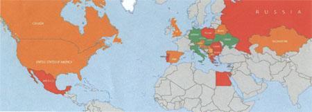 Η Vivartia ισχυροποιεί σήµερα τη θέση της στην Ελλάδα, ενώ επεκτείνεται στον παγκόσμιο χάρτη. ΠΑΡΑΓΩΓΗ & ΔΙΑΝΟΜΗ Βουλγαρία Κύπρος Ελλάδα Πολωνία Ρουμανία Ρωσία Αίγυπτος Μεξικό ΗΠΑ Νιγηρία, Σ.