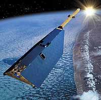 (α) (β) (γ) Εικόνα 2-28: Οι γεωδαιτικοί δορυφόροι (α) CHAMP, (β) GRACE και (γ) GOCE. Πηγή: (German Aerospace Center (DLR)), (Spaceflight Insider 2013), (National Geographic 2014) http://www.dlr.