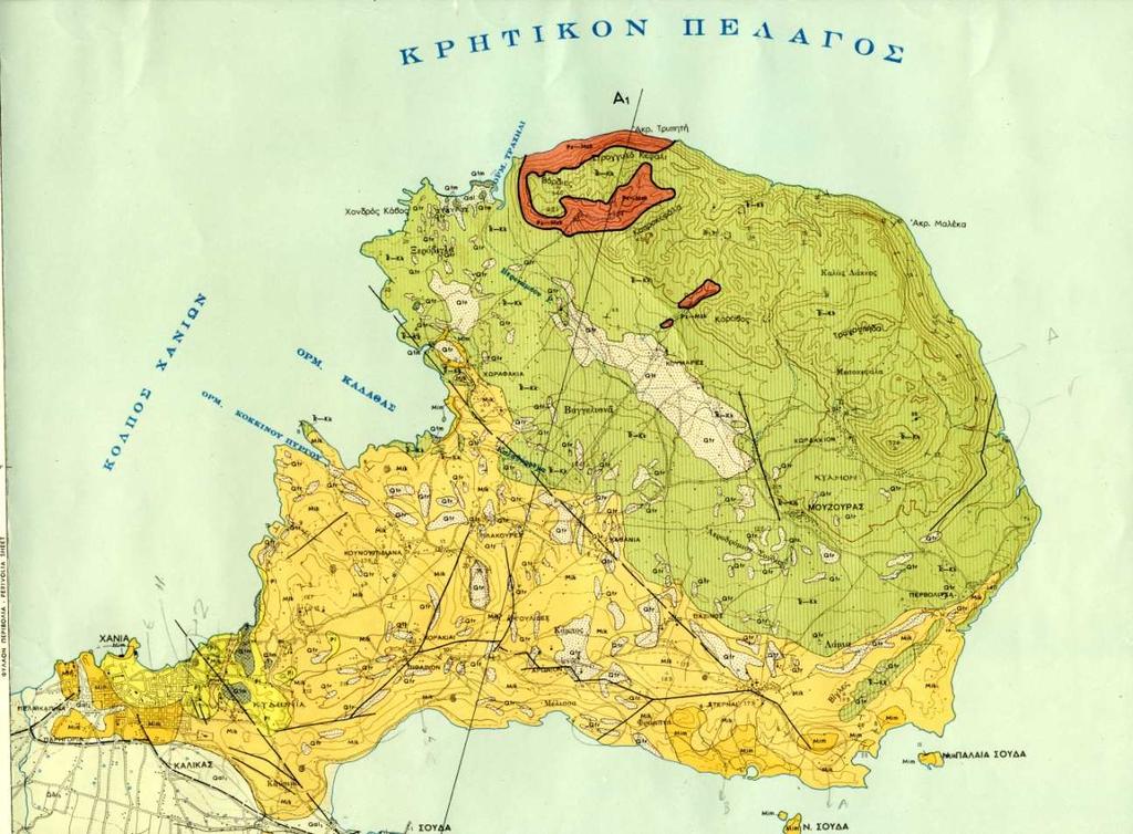 Εικ.4: Γεωλογικός Χάρτης
