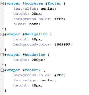 Κψδηθαο γηα ηα css αξρεία πνπ δίλνπλ style ζηελ θάζε ζειίδα