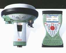Εικόνα 36: Κεραία και χειριστήριο του Leica Viva GNSS 3.7.1.
