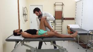 καθώς και των δοκιμασιών distraction, thigh thrust και compression test (Εικόνες 4,5 & 6).