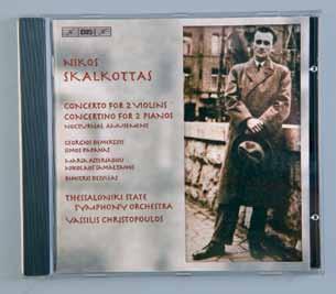 «Είναι ένα έξοχο CD με μουσική μεγάλων αντιθέσεων. Διακρίνεται για το εντυπωσιακότατο Κοντσέρτο για Δύο Βιολιά που αψηφά τις συμβάσεις του μουσικού αυτού είδους».
