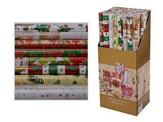 PPN000020 GIFTχάρτινο 70X200CM, 55MG, ASSORTED MODERN CHRISTMAS DESIGN,EACH ROLL WITH INLAY ANDSHRINK WRAPPED WITH LABELAND BARCODE ETC., DIA 2.