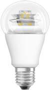 OSRAM λαμπτήρες LED Επισκόπηση OSRAM PARATHOM PAR6 MR6 MR R50 30 0/35 W 3 83 W 3 0/35 W 33 43 W 34 0 W 35 40 W Classic A 36 40 W 37 40 W 38 60 W 39 60 W 40 75 W Classic B Classic P 4 5 W 4 40 W 43