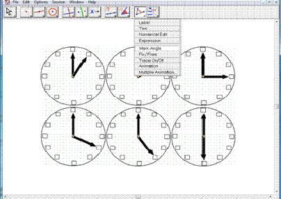 Ώρα στο ρολόι Εκτίμηση γωνίας (μοίρες) Υπολογισμός ή μέτρηση 12:05 12:10 12:15 12:20 12:25 12:30 2.