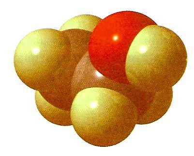 1: Αναπαράσταση του μορίου της αμμωνίας με τέσσερα διαφορετικά συμβολικά συστήματα.