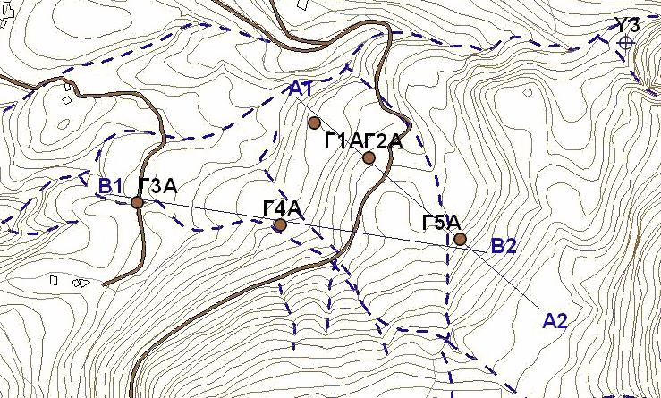 Κεφ.12: Ευστάθεια πρανών 147 δράσης του νερού για τις συµβατικές µεθόδους µπορεί να γίνει µε τη χρήση του συντελεστή πίεσης πόρων r u, ο οποίος δίνεται από την ακόλουθη εξίσωση: όπου: r u u = γ hi γ