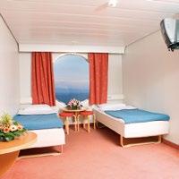 Αν επιλέξετε τη διακεκριμένη θέση LUX, απολαμβάνετε δωρεάν πρωινό σε ένα από τα εστιατόρια των πλοίων μας.