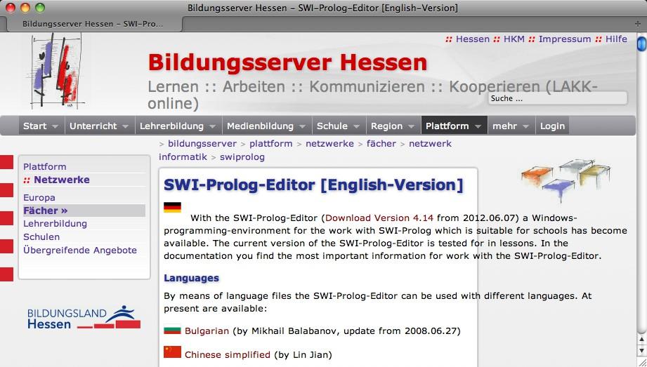 org SWI-Prolog Editor http://lakk.