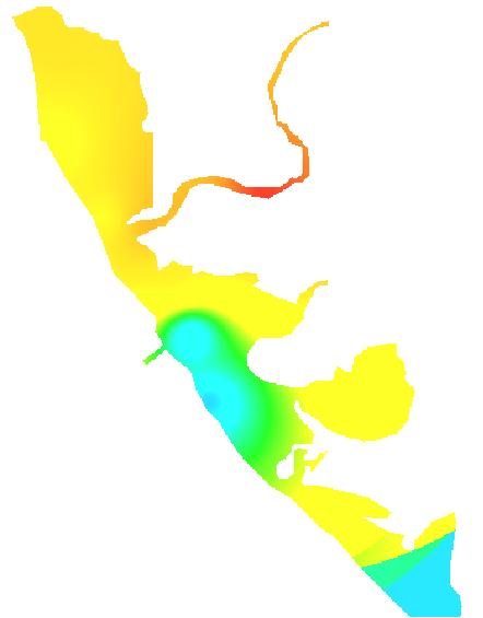 Temperature Seasonal Variability ( o C) 1. October 05...4.4.4. 1...4.4.4.4 19. 19. 19. 19. 19. 1.9 1.5 1.1.7.4 19. 4 4.5 5.5 7.5.5 5.5 5.5 7.5.5 7.5 7.5.5.5 7.5 5.5 4.5 5.5 4.5 4.5 4.5 4.5 5 4 4 4 4 4 January 0 9.