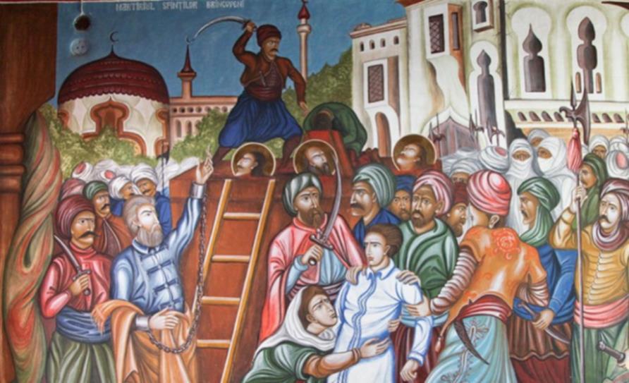 118 Εικόνα 11:Το μαρτύριο των Αγίων Μπρανκοβεάνων