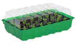 36 x 12 x 22 cm (Π x Υ x Β) FLORABEST Σετ σποράς Για σπόρους, φύτρες και βολβούς Με 24 θήκες σποράς,