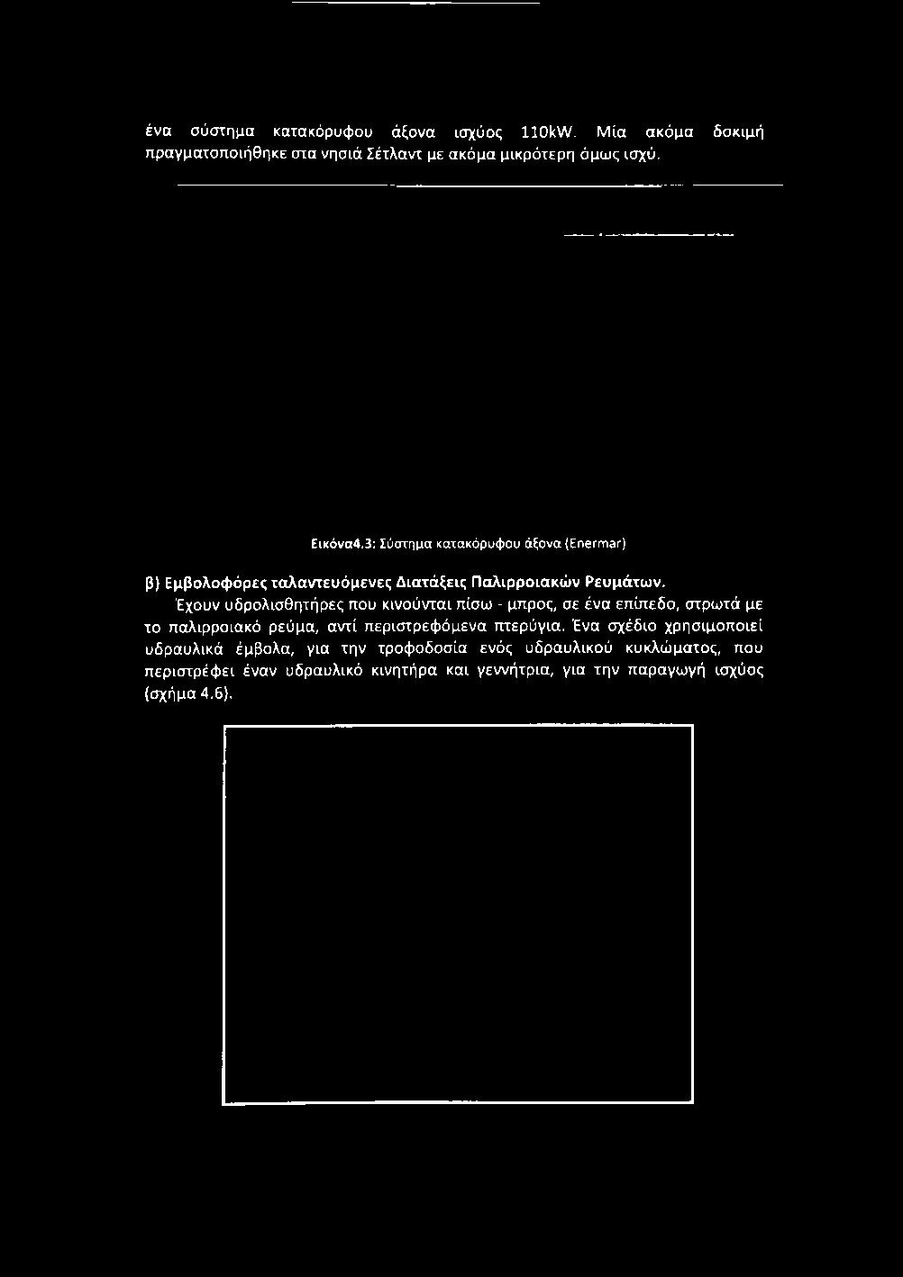 ταλαντευόμενες Διατάξεις Παλιρροιακών Ρευμάτων.