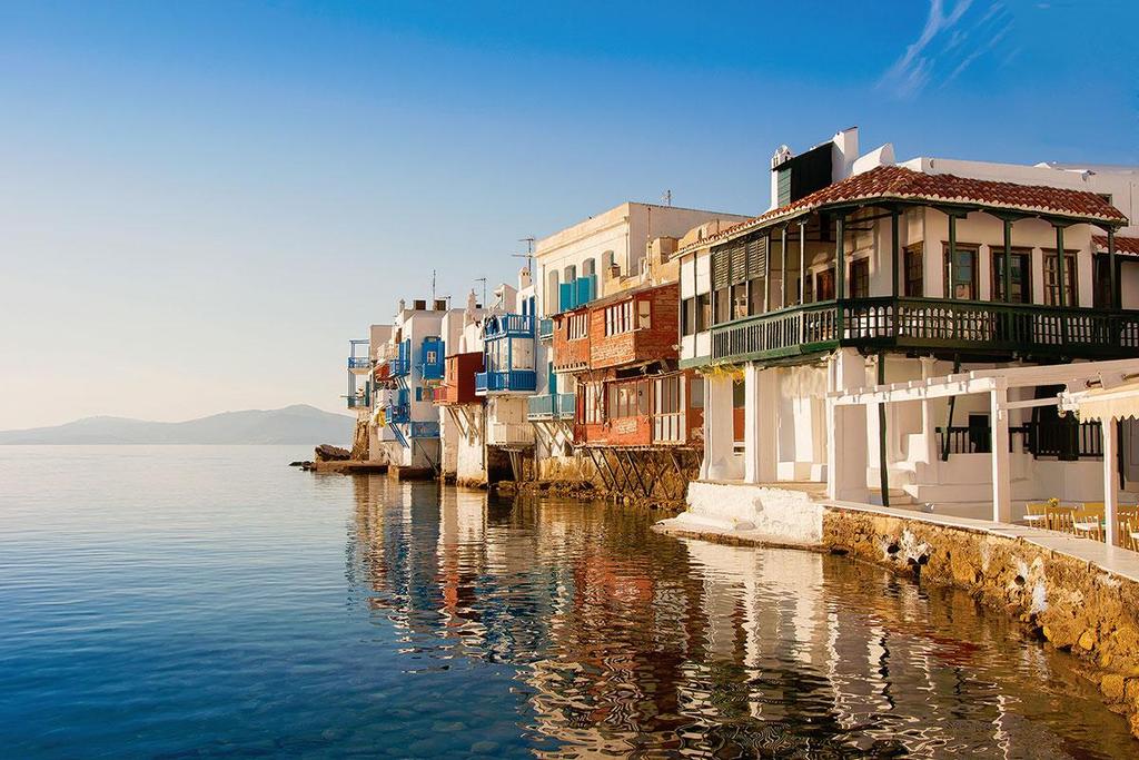 1.3 Λίγα λόγια για την Μύκονο Εικόνα 1 Η Μικρή Βενετία {την Μύκονο η πειρατεία κατά τα χρόνια της Σουρκοκρατίας- ήταν τόσο διαδεδομένη που πήρε τον χαρακτήρα «κοινοτικής επιχείρησης».