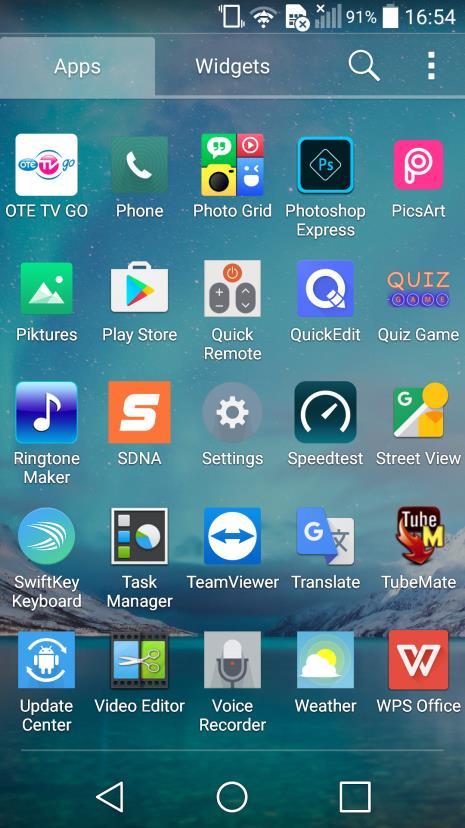 ΚΕΦΑΛΑΙΟ 4 4.1Παρουσίαση Android Εφαρμογής Αφού εγκαταστήσουμε την εφαρμογή που είναι υπό μορφή αρχείου.