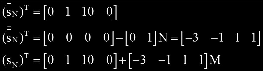 είναι s 1 = 3M s 2 = M +