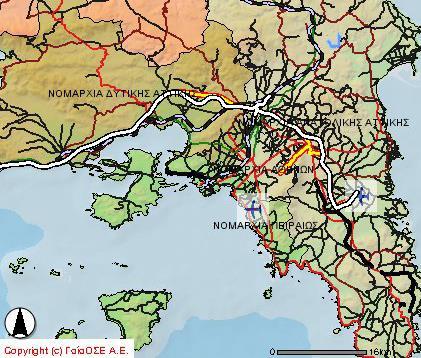 την Αττική Οδό, με την Εθνική Οδό Αθηνών Θεσσαλονίκης, με την Εθνική Οδό Αθηνών - Πατρών και με το Αεροδρόμιο Αθηνών, Ελευθέριος Βενιζέλος. Σημαντική είναι επίσης και η σύνδεση με την Λεωφόρο ΝΑΤΟ.