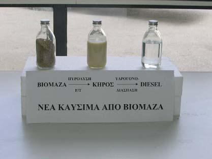 λειτουργίασ, ωςτόςο θ απόδοςθ ςε υγρά προϊόντα (νά-φκα, ντίηελ και FT-κθρό) ανζρχεται ςτο 95%.