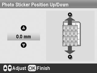 Τοποθετήστε χαρτί EPSON Photo Stickers. 2. Πιέστε το κουµπί Specialty Print [Ειδική εκτύπωση]. 3.