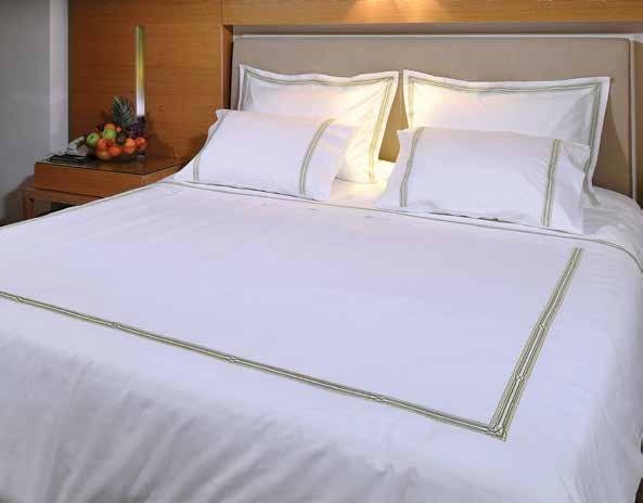 Cotton, 20% Polyester Ύφασμα λευκό Φ170, Φ240, Φ280 Bedsheets σεντονια Embroidery: Frame 4 5 Embroidery: Triple stripe After your request we can make