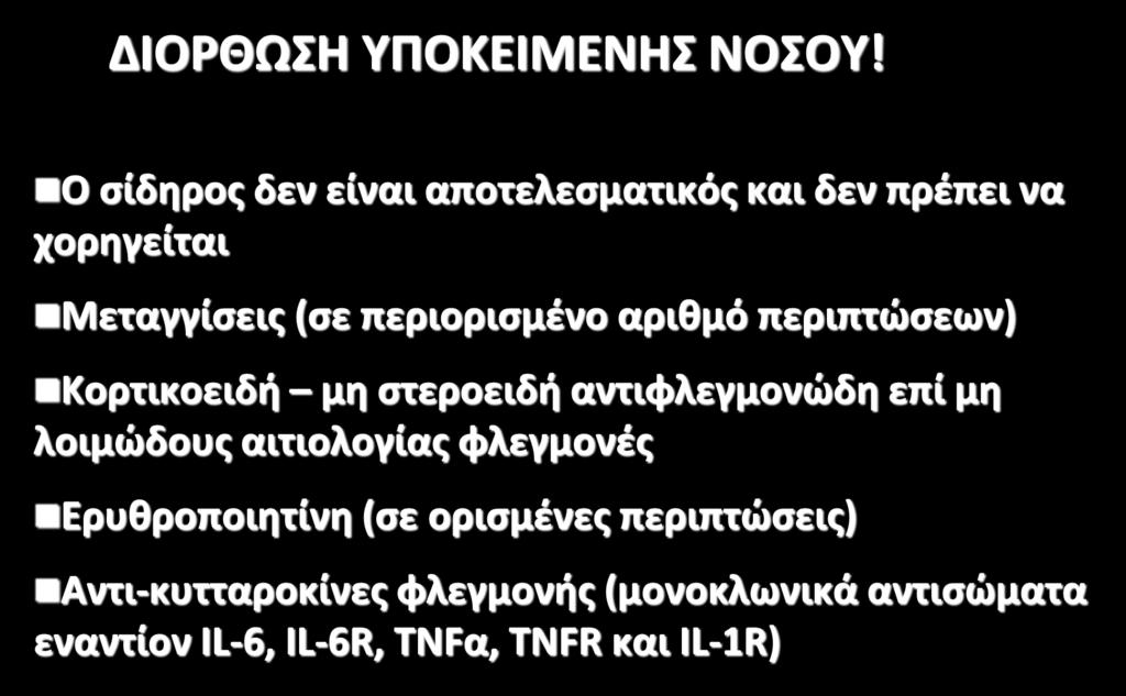 ΑΝΤΙΜΕΤΩΠΙΣΗ ΔΙΟΡΘΩΣΗ ΥΠΟΚΕΙΜΕΝΗΣ ΝΟΣΟΥ!