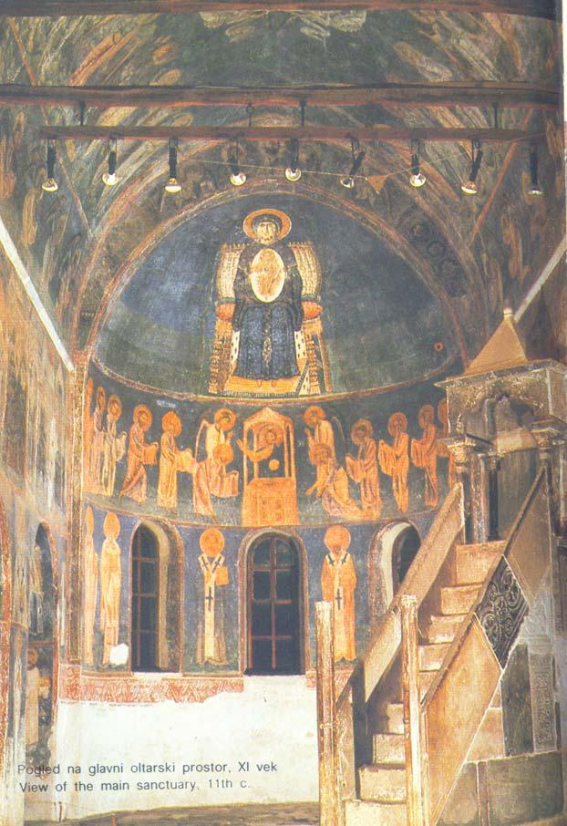 Εικ. 35. Π.Γ.Δ.Μ. Αχρίδα. Αγία Σοφία. Ιερό Βήμα.