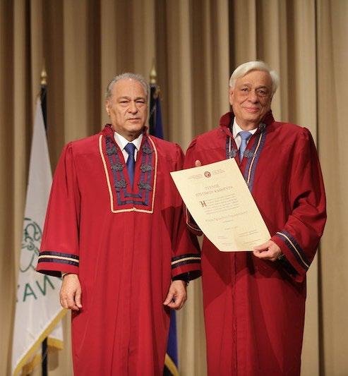 16 Επίτιμος Καθηγητής του ΤΕΙ Αθήνας ο Πρόεδρος της Δημοκρατίας Επίτιμος Καθηγητής της Σχολής Διοίκησης και Οικονομίας του ΤΕΙ Αθήνας, αναγορεύθηκε ο πρόεδρος της Δημοκρατίας Προκόπης Παυλόπουλος, σε