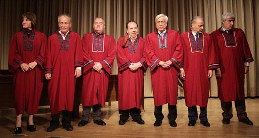 ρυμα. Ο κ. Παυλόπουλος απηύθυνε ομιλία με θέμα: «Το κράτος δικαίου ως θεμελιώδης συνιστώσα της ευρωπαϊκής έννομης τάξης», τονίζοντας μεταξύ άλλων τα εξής:. Ι.