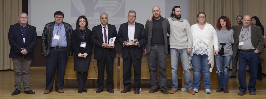 26 29 /3/2017 Από αριστερά: Ο Αναπληρωτής Πρόεδρος του ΤΕΙ Αθήνας Καθηγητής Παναγιώτης Καλδής, ο Διευθυντής του Μεταπτυχιακού προγράμματος «Παραγωγή βίντεο οπτικοακουστικά μέσα και κινούμενα γραφικά»