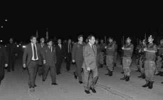 Η τελετή άρχισε με επιμνημόσυνη δέηση στη μνήμη των Πεσόντων και δέηση για ανεύρεση των Αγνοουμένων της τουρκικής εισβολής το 1974. Στη συνέχεια, έγιναν προσφωνήσεις από τους Δημάρχους Κερύνειας κ.