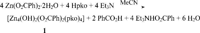 FULL PAPER Results and Discussion Synthesis As stated above, we were interested in extending the very small family of inverse 12-MC Zn N(pko)-4 complexes.