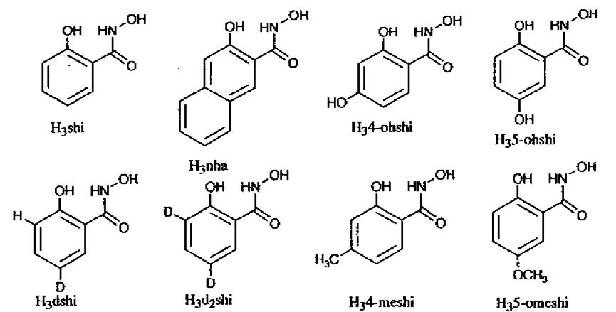 Εκτός από αυτό το ligand έχουν χρησιµοποιηθεί µε επιτυχία και πολλά άλλα, όπως αυτά που φαίνονται στα σχήµατα 54 και 55.