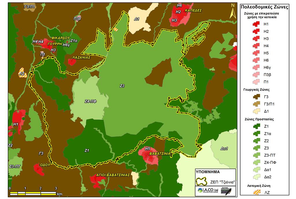 ΔΙΑΧΕΙΡΙΣΤΙΚΟ ΣΧΕΔΙΟ ΖΕΠ "ΠΕΡΙΟΧΗ ΤΖΙΟΝΙΑ" Εικόνα 3.