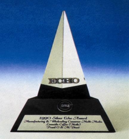 βραβεύτηκε με Silver Echo Award στις ΗΠΑ. λεπτομέρειες στο διαδίκτυο.