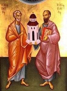 APOSTLES Feast Day: June 29 ΑΓΙΑ ΤΡΙΑΣ Holy