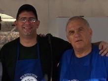booth Chris Sarmousakis  Loukoumades booth Anamaria &