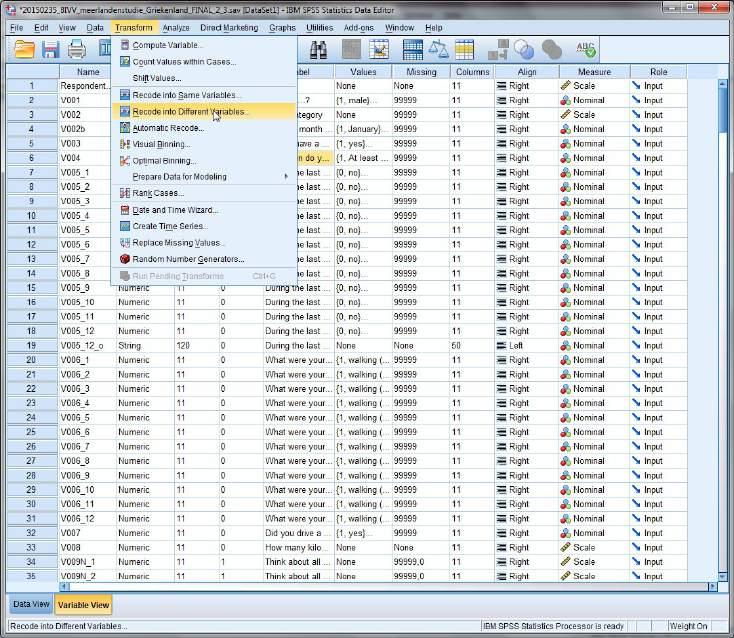 (Binary logistic regression) και Αρνητικής Διωνυμικής Παλινδρόμησης (Negative binomial regression),οι