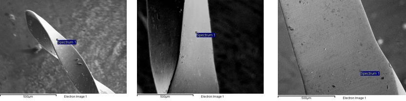 2. BioRace 1 ο εργαλείο Weight% Atomic% Weight% Atomic% Weight% Atomic% Ti 42.19 47.21 44.23 49.29 44.96 50.03 Ni 57.81 52.79 55.77 50.71 55.04 49.