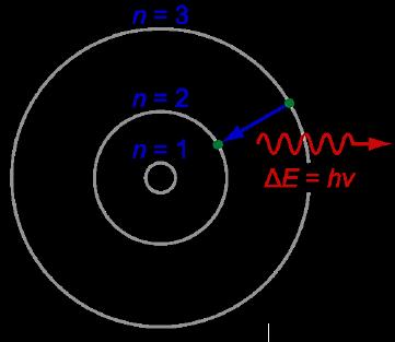 Αποδέχτηκε ότι ακτινοβολία εκπέμπεται ή απορροφάται μόνο όταν το ηλεκτρόνιο μεταπίπτει από μία τροχιά σε άλλη. 6.