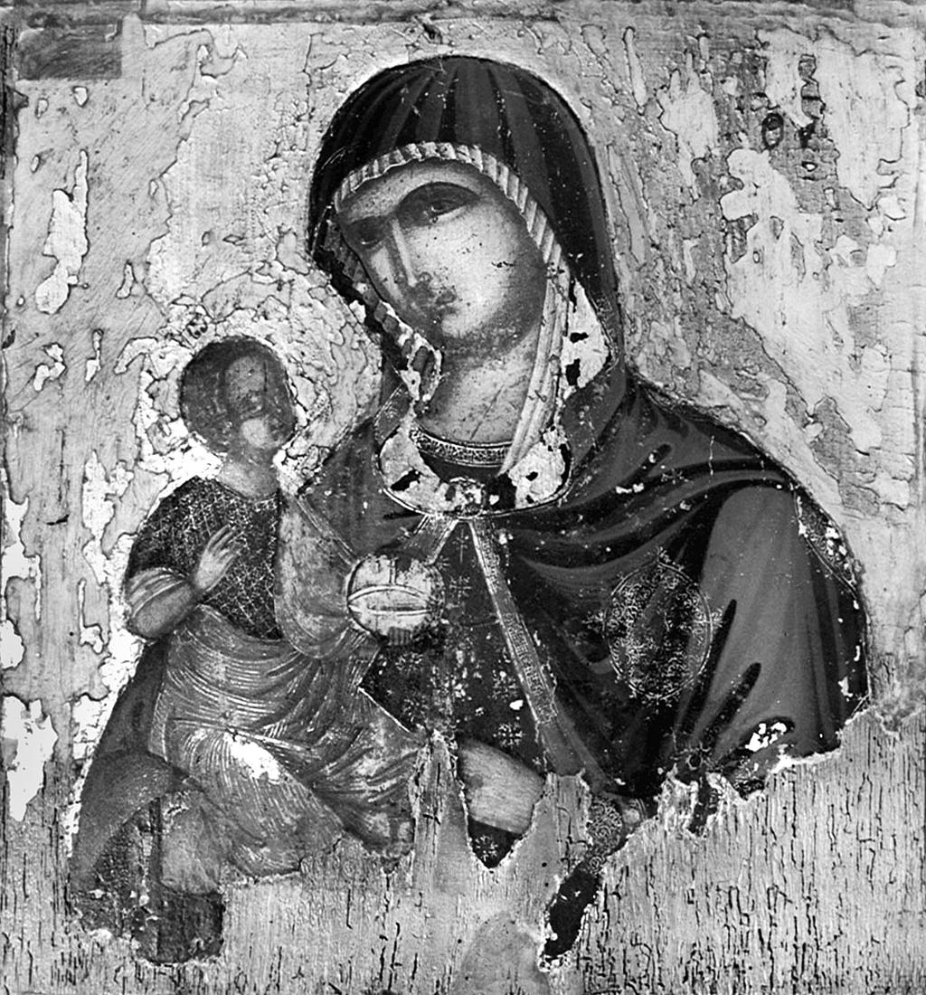 ΕΙΚΟΝΕΣ ΤΗΣ ΚΡΗΤΙΚΗΣ ΣΧΟΛΗΣ ΣΤΗΝ ΚΑΣΤΟΡΙΑ Εικ. 27. Καστοριά, Βυζαντινό Μουσείο. Madre de la Consolazione.