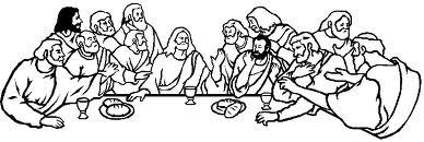 Ο Ιησούς πήρε ψωμί και κρασί, τα ευλόγησε και τα έδωσε στους μαθητές Του για να φάνε.