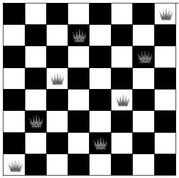 Οι οχτώ βασίλισσες Έχουμε μία άδεια σκακιέρα και 8 βασίλισσες.