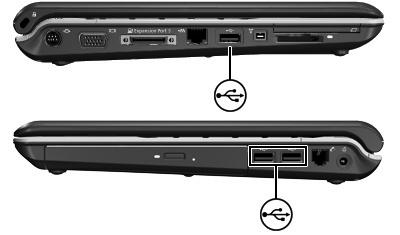 1 Χρήση συσκευής USB Η διασύνδεση USB (Universal Serial Bus) είναι µια διασύνδεση υλικού, η οποία µπορεί να χρησιµοποιηθεί για τη σύνδεση µιας προαιρετικής εξωτερικής συσκευής, όπως ενός