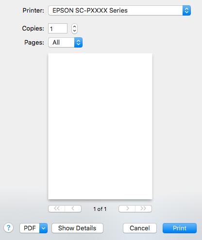 Page Setup (Ρύθμιση σελίδας)) στο μενού File (Αρχείο) της εφαρμογής. A Ενεργοποιήστε τον εκτυπωτή και τοποθετήστε το χαρτί.