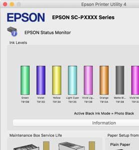 Εκκίνηση του Epson Printer Utility 4 A B Κάντε κλικ στο μενού Apple System Preferences (Προτιμήσεις συστήματος) Printers & Scanners (Εκτυπωτές & Σαρωτές) (ή Print & Fax (Εκτύπωση & φαξ)).