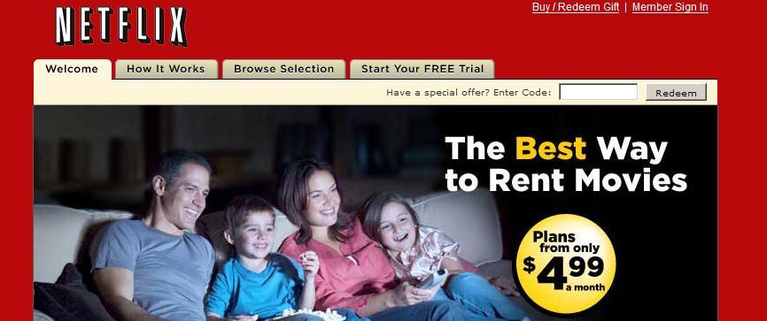 Επιχειρηµατικό Κίνητρο: Βραβείο Netflix $1,000,000 I With Netflix you can rent as many DVDs as you