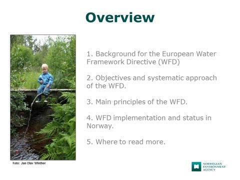 the EU Water